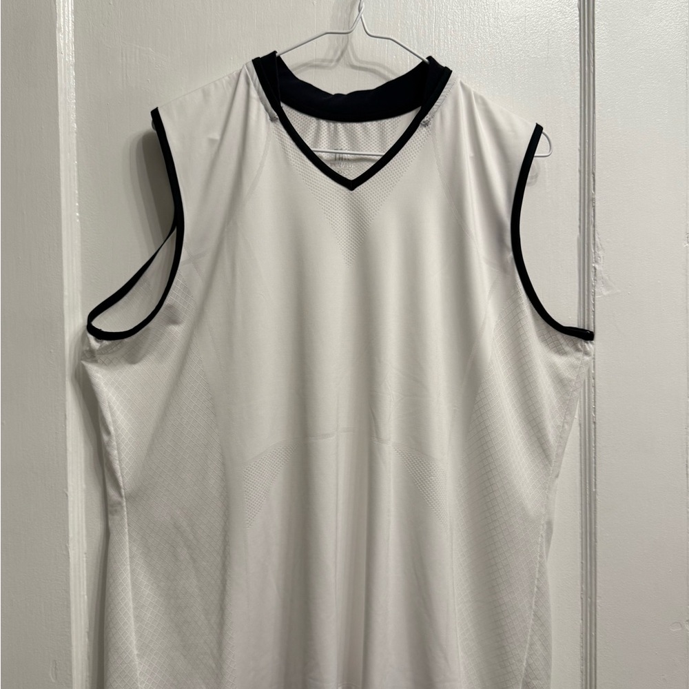 Tail White Sleeveless Women’s Shirt